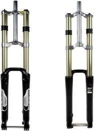 Kcolic Spares Kcolic Mountain Bike Suspension Fork 180mm Travel Bicycle Magnesium Alloy 20mm Axle 1 1 / 8" Threadless Mountain Bike Fork 27.5
