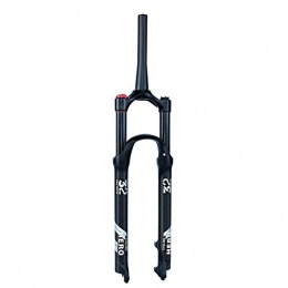 KQBAM Spares KQBAM Cycling Forks Bicycle Fork Mtb Fork 26 27.5 29 Inch Tapered Tube 1-1 / 2"Disc Brake Bicycle Forks Travel 110Mm Manual / Remote Locking Black