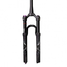 KQBAM Mountain Bike Fork KQBAM Cycling Forks Mtb Suspension Fork For Bicycles For 26"27.5" 29"Wheels Mountain Bike Air Fork Manual Lock Conical And Straight Tube