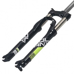 KQBAM Spares KQBAM Mountain Bike Suspension Fork 26 27.5 29 Inch Air Shock Absorber Mtb Bike Gas Fork Bicycle Suspension Fork Remote Lockout Travel 100Mm Bicycle Shock Absorber