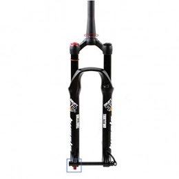 KQBAM Spares KQBAM Mtb Bicycle Suspension Fork 26 27.5 29 Inch Dh Bicycle Front Fork 1-1 / 2"Steerer Air Damping Hl Rl Thru Axle 15Mm For Disc Brake Bike 115Mm Travel