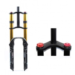 KQBAM Mountain Bike Fork KQBAM Suspension Front Fork, Air Suspension Fork 26, 27, 5, 29 Inch Mountain Bike Bicycle Oil / Spring Front Fork Mtb Front Fork Bicycle Accessories Parts Bicycle Front Fork