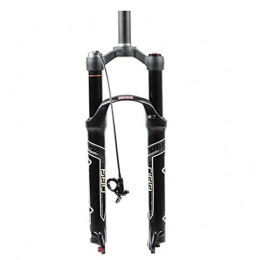 KQBAM Mountain Bike Fork KQBAM Suspension Front Fork, Mountain Bike Suspension Fork 26 / 27.5 / 29 Inch Damping Front Fork Front Fork Straight Tube Brake Spring Travel 120Mm Bicycle Front Fork