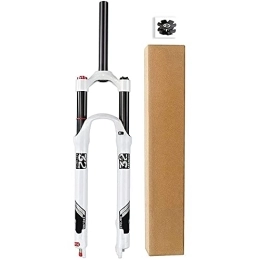 L&WB Mountain Bike Fork L&WB Mountain Bike Suspension Air Front Wheel Fork 26 27.5 29 Inches, Magnesium Alloy 1-1 / 8"Straight Fork MTB Bicycle Front Fork Spring Travel 140 Mm, Shoulder controlA, 27.5inch