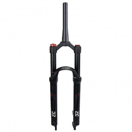 LANXUANR Mountain Bike Fork LANXUANR 26 / 27.5 / 29 inch MTB Bicycle Suspension Fork, Tapered Steerer and Straight Steerer Front Fork ，Manual Lockout and Remote Lockout (26 inch, Tapered Steerer - Manual Lockout)