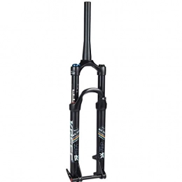 LBBL Spares LBBL 26 / 27.5 / 29 Inch Suspension Fork 120 Mm MTB Mountain Bike Fork For Bicycle Locked Up Inner Tube Suspension (Color : Black, Size : 27.5)