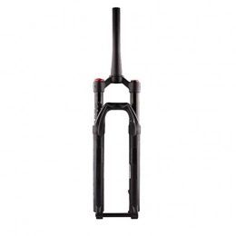 LBBL Mountain Bike Fork LBBL Bicycle Barrel Axle Front Fork, 27.5, 29 Inches Damping Adjustment Shoulder Control Air Pressure Shock Absorption Stroke100mm Bicycle front fork (Size : 27.5 inches)
