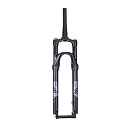 LBBL Mountain Bike Fork LBBL Magnesium Alloy Air Fork, Conical Tube 26, 27.5, 29 Inch Shoulder Control Quick ReleaseDamping Mountain Bike Suspension Fork Bike Front Fork (Size : 26Inchs)