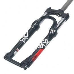 LBBL Spares LBBL Mechanical Fork, Suspension Fork Straight Tube 24 Inches Shoulder Control Mechanical Lock Suspension Fork Disc Brake Travel 100mm Air Pressure Bicycle Forks (Color : B, Size : 24inches)