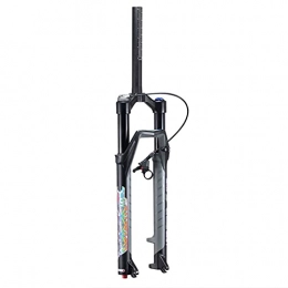 LBBL Mountain Bike Fork LBBL Mountain Bicycle Front Fork Air Mountain Bike Suspension Fork, Plug Bounce Adjustment Front Fork Bicycle Vibration Damping 27.5 29 Inch Bicycle front fork (Color : A, Size : 27.5 inches)