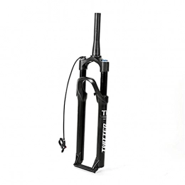 LBBL Mountain Bike Fork LBBL Mountain Bicycle Front Fork Air Suspension Front Fork, Mountain Bike Plug 29 Inch Stroke Damping Bicycle Air Fork Bicycle front fork (Color : A, Size : 29 inches)