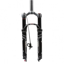 LBBL Mountain Bike Fork LBBL Mountain Bicycle Front Fork Bike Fork, With Rebound Adjustment MTB Front Suspension Remote Lockout Bicycle Front Fork Bicycle front fork (Color : A, Size : 29 inches)