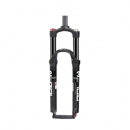 LBBL Mountain Bike Fork LBBL Mountain Bicycle Front Fork Double Air Chamber Suspension Fork, Mountain Bike Fork 26 Inch 27.5 Inch 29 Inch Air Fork Stroke 100 Mm Bicycle front fork (Color : B, Size : 27.5 inches)
