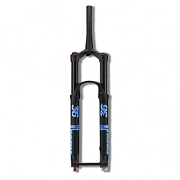 LBBL Mountain Bike Fork LBBL Mountain Bicycle Front Fork Mountain Bike Barrel Axle Front Fork, Open 36 Inner Tube Open 110 Damping Tortoise And Hare Adjustable Air Fork Bicycle front fork (Color : A, Size : 27.5inches)