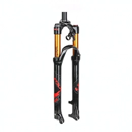 LBBL Mountain Bike Fork LBBL Mountain Bicycle Front Fork Mountain Bike Front Fork，26 / 27.5 / 29 Inch Air Mountain Bike Suspension Fork Suspension MTB Gas Fork 100mm Travel StraightBicycle Front Fork Bicycle front fork