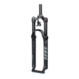 LBBL Spares LBBL Mountain Bicycle Front Fork MTB Bike Suspension Fork, 26 27.5 29 Inch, Magnesium Alloy Straight Tube Remote Control Bike Front Forks Bicycle front fork (Color : A, Size : 29 inches)