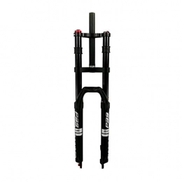 LBBL Mountain Bike Fork LBBL Mountain Bike Damping Air Fork, Straight Tube 27.5, 29 Inches Double Shoulder Control Oil Pressure Lock Stroke 160 Mm Bicycle Front Fork Bike Front Fork (Color : B, Size : 27.5inches)