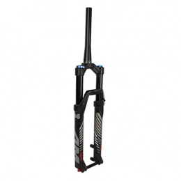 LBBL Mountain Bike Fork LBBL Mountain Bike Front Fork, Conical Tube 26, 27.5, 29 InchesOil And Gas Mixing Damping Adjustment Shoulder Control Barrel Shaft Version Bicycle front fork (Size : 27.5 inches)