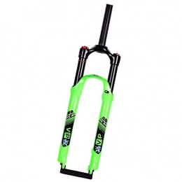 LBBL Spares LBBL MTB Shoulder Control Locked Up Carbon Air Fork 26 / 27.5 / 29 Suspension Fork Quick Release Mountain Bike Fork For Bicycle (Color : Green, Size : 26)