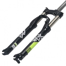 LBBL Mountain Bike Fork LBBL Suspension Bicycle Front Fork, Aluminum Alloy Avoidshock Spring Fork Straight Pipe 26, 27.5, 29 Inches Mechanical Fork Disc Brake Travel 100mm MTB Horquilla (Color : D, Size : 29 inches)