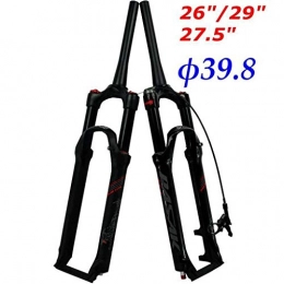 LBBL Spares LBBL Suspension Mountain Bike Fork 26 Inches 27.5 Inches 29 Inches 2 Spinal Canal 39.8 Gas Fork Shoulder Control Remote Control (Size : 29)