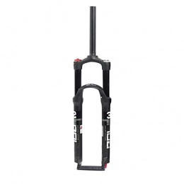 LCBYOG Mountain Bike Fork LCBYOG Aluminum Alloy Double Shoulder Double Air Chamber Fork 26 / 27.5 / 29er Inch MTB Supension 100mm Fork For Bicycle Accessories Bicycle Suspension Forks (Color : 26er Black)