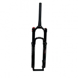 LDG Mountain Bike Fork LDG Suspension Front Fork, Mountain Bike 26 / 27.5 / 29 Inches 1-1 / 2 Spinal Canal Gas Fork Shoulder Control Wire Control (Size : 27.5inch)