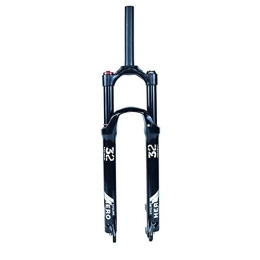 LHHL Spares LHHL 26 27.5 29 Inch Mountain Bike Fork 1-1 / 8 Straight Tube MTB Air Suspension Front Fork Manual / Remote Lockout QR Travel 140mm Magnesium Alloy Shock Absorber (Color : Manual, Size : 27.5 inch)