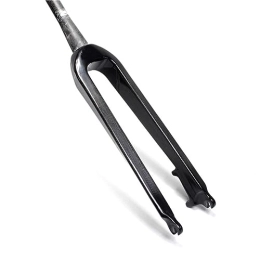 LHHL Spares LHHL Carbon Fiber MTB Rigid Fork 26 / 27.5 / 29" Tapered Tube 1-1 / 8" Disc Brake Threadless Ultralight Mountain Bike Front Forks QR 9x100mm Bicycle Fork (Color : Black-glossy, Size : 29")
