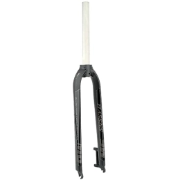 LHHL Spares LHHL Mountain Bike Rigid Forks 26 / 27.5 / 29" 1-1 / 8" 28.6mm Straight Tube Disc Brake Bicycle Fork QR 9x100mm MTB Aluminum Alloy Front Fork (Color : Gray, Size : 29")