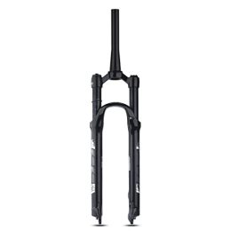 LHHL Spares LHHL Mountain Bike Suspension Fork 26 / 27.5 / 29 Inch Disc Brake MTB Fork Travel 120mm Aluminum Alloy Bicycle Fork Manual / Remote Lockout Straight / Tapered (Color : Tapered Manual, Size : 26 Inch)