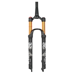 LHHL Spares LHHL Mountain Bike Suspension Fork 26 / 27.5 / 29 Inch MTB Air Magnesium Alloy Fork Travel 100mm Bicycle Forks QR Manual / Remote Lockout Tapered Tube (Color : Manual, Size : 29 inch)