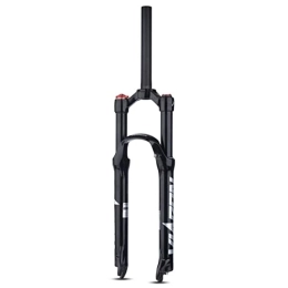LHHL Spares LHHL MTB Air Suspension Fork 26 / 27.5 / 29 Inch Mountain Bike Suspension Fork Travel 120mm Manual / Remote Lockout Bicycle Magnesium Alloy Fork (Color : Straight Manual, Size : 26 Inch)