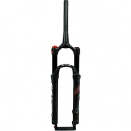 LIDAUTO Mountain Bike Fork LIDAUTO Mountain bike Suspension Fork Straight Air Plug bounce adjustment 26 27.5 29 inches, 29in