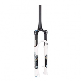 LIMQ Spares LIMQ MTB Suspension Fork Alloy Tapered Air Fork, For 26 Inch 27.5 Inch 29 Inch Mountain Disc Brake Bike Cycling Suspension Fork, 26inch