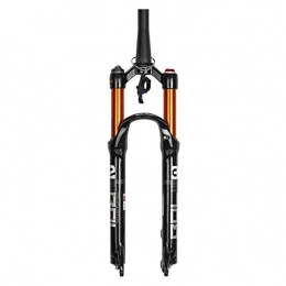 LIMQ Mountain Bike Fork LIMQ Tapered Air Suspension Fork, For 26 27.5 29 Inch Disc Brake Bike Alloy Fork, Wirecontrol-29inch