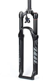 LIRONGXILY Mountain Bike Fork LIRONGXILY MTB Forks Bicycle Fork Shock Absorber Shoulder Control 26 / 27.5 / 29In Suspension Forks Disc Brake Mountain Bicycle Front Fork 100Mm Travel Mtb Bicycle Suspension Fork