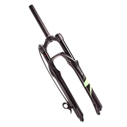 LJP Spares LJP 26 27.5 29inches MTB Fork Air Suspension / Wire control Mountain bike fork All Aluminum Alloy Rebound Adjustment Deadlock Function 140mm (Color : Green, Size : 29 inches)
