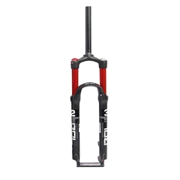 LJP Mountain Bike Fork LJP Mountain Bike Double Shoulder Fork Front Shoulder Control Aluminum Alloy Double Air Chamber Fork MTB Supension Fork For Bicycle Accessories (Color : 26inch)