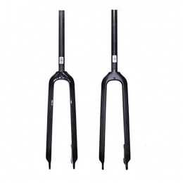 LLGHT Mountain Bike Fork LLGHT Bike Fork Ultralight Bicycle Carbon Fiber Fork Bicycle Suspension Fork 26 / 27.5 / 29 Inches Bike Forks Suspension Rigid Fork Front Fork 28.6Mm for Fixed-Gear Racing Bikes (Size : 29 inch)