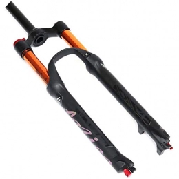 LLGHT Mountain Bike Fork LLGHT Bike Suspension Forks Bicycle Fork Cycling Suspension Fork 26 Inches 27.5 Inches 1-1 / 8"MTB Bike Aluminum Magnesium Alloy Bicycle Front Fork Forks (Size : 26inch)