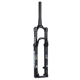 LLGHT Mountain Bike Fork LLGHT Bikes Suspension Forks MTB fork 27.5 inches, magnesium alloy bike XC AM downhill suspension damping shock absorber setting Travel 120mm (Color : Black, Size : 26inch)