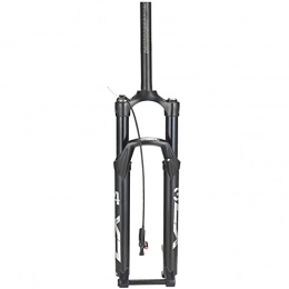LLGHT Spares LLGHT Mtb Air Fork 26 27.5 29 Bike Suspension Fork Thru-Axle 15mm Disc Brake DH Bicycle Travel 105mm Rebound Adjust Manual / Remote Lockout Ultra-light (Color : Straight RL, Size : 26inch)