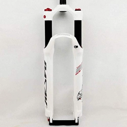 Lsqdwy Spares Lsqdwy 26 / 27.5 / 29 Inch Mountain Bike Air Pressure Suspension Fork Gas Fork Shoulder Control Remote Control Damping Turtle Free Of Charge (Color : White, Size : 27.5)