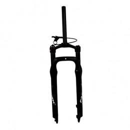 Lsqdwy Mountain Bike Fork Lsqdwy Mountain Bike Damping Air Fork, 26 Inches 4.0 Fat Tire Remote Lockout Oil Pressure Disc Brake Stroke 125 Mm Bike Front Fork (Color : A, Size : 26inches)