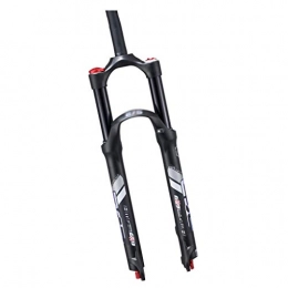 Lsqdwy Mountain Bike Fork Lsqdwy Mountain Bike Front Fork, Straight Tube 26, 27.5 Inches Double Air Chamber Damping Adjustment Shoulder Contro A Column Brake Suspension Fork (Color : C, Size : 27.5 Inches)