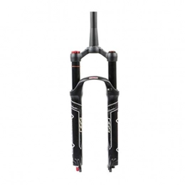 Lsqdwy Spares Lsqdwy Suspension Bicycle Front Fork, Air Suspension Fork Tapered Tube26, 27.5, 29 InchesWire Control Mountain Bike Bicycle Air Pressure Front Fork 120mm Travel Bicycle front fork