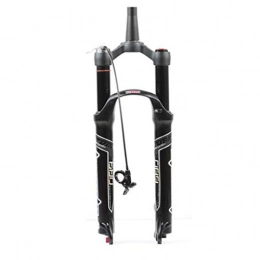Lsqdwy Mountain Bike Fork Lsqdwy Suspension Bicycle Front Fork, Conical Tube Air Pressure Suspension Fork 26 / 27.5 / 29 Inch Damping Shoulder Control / Remote Lockout Travel 120mm Mountain Bike Front Fork