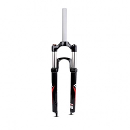 Lsqdwy Mountain Bike Fork Lsqdwy Suspension Mountain Bike Forks, Air Suspension Fork Double Shoulder Control Straight Tube 26, 27.5, 29 Inches Air Shock Absorber Bicycle Disc Brake Travel 105mm Bicycle front fork