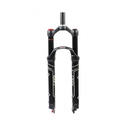 Lsqdwy Spares Lsqdwy Suspension Mountain Bike Forks, Air Suspension Fork Straight Tube 26, 27.5, 29Inches Shoulder Control / Remote Lockout Bike Bicycle Air Pressure Front Fork 120mm Travel Mountain Bike Front Fork